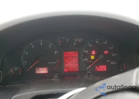 2001 Audi A6 2.7T Quattro from USA, damaged, VIN WAUED64B31N161663